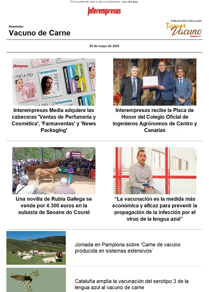 Newsletter Vacuno de Carne