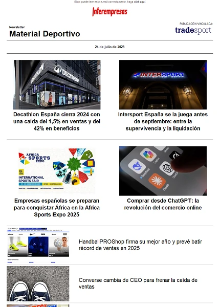 Newsletter TradeSport