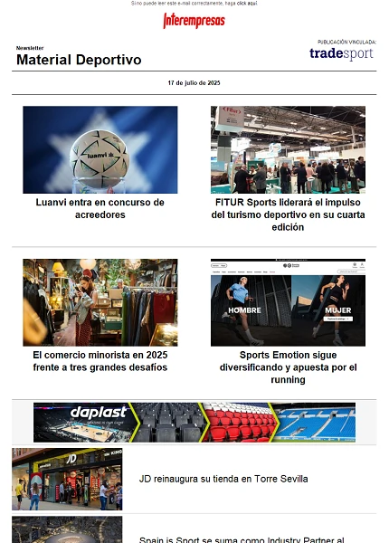 Newsletter TradeSport
