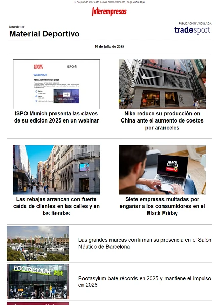 Newsletter TradeSport