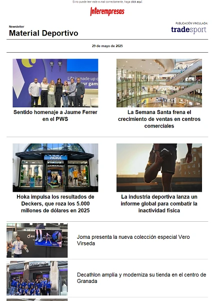 Newsletter TradeSport