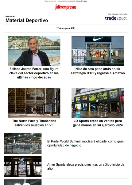Newsletter TradeSport