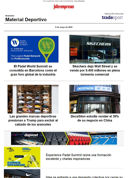 Newsletter TradeSport