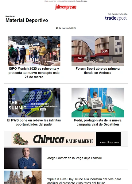 Newsletter TradeSport