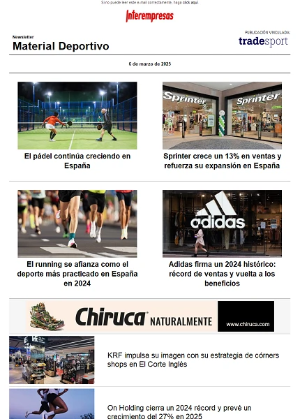 Newsletter TradeSport