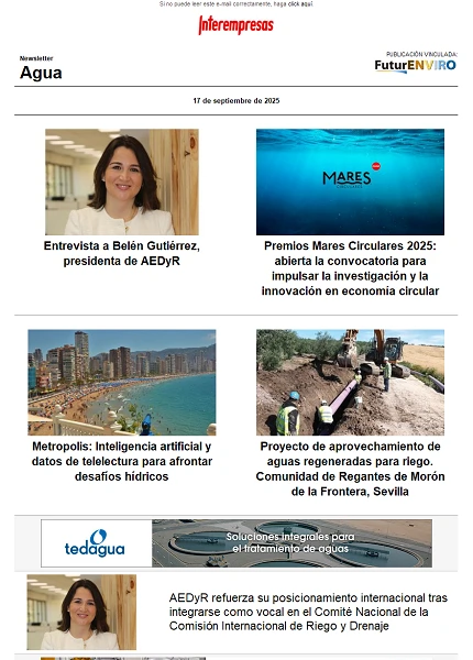 Newsletter Industria del Agua