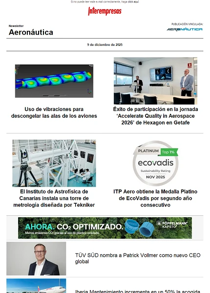Newsletter Aeronáutica