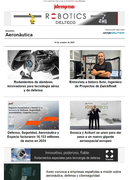 Newsletter Aeronáutica Newsletter Aeronáutica