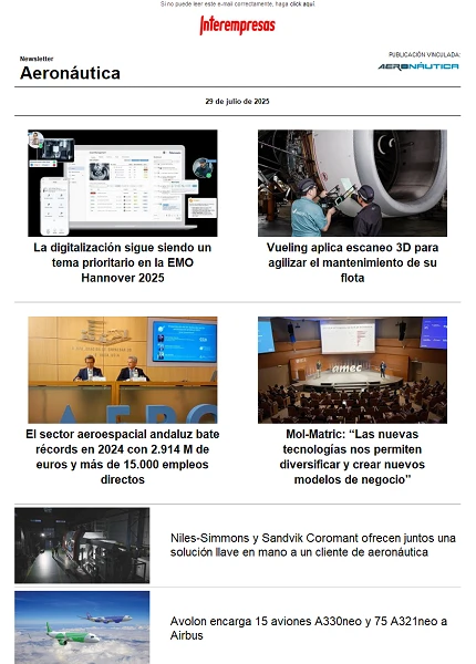 Newsletter Aeronáutica