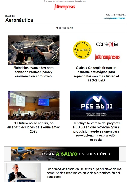 Newsletter Aeronáutica