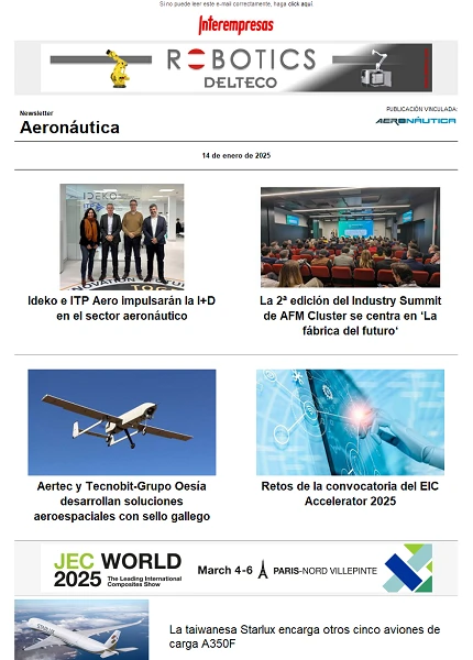 Newsletter Aeronáutica