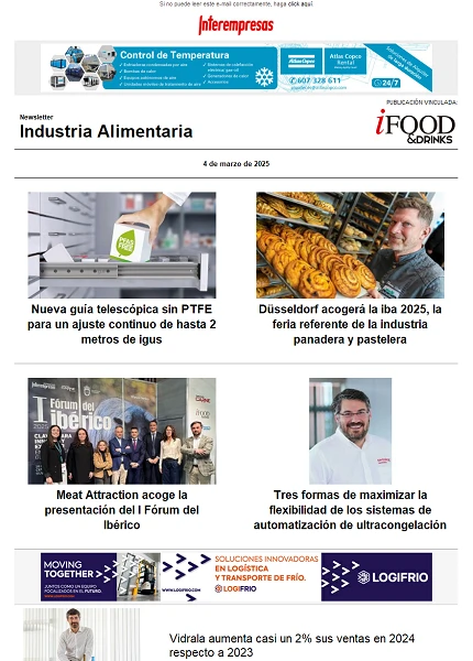 Newsletter Industria alimentaria