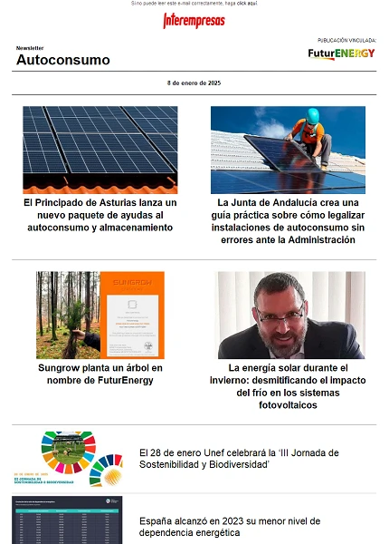 Newsletter Autoconsumo