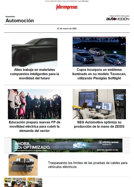 Newsletter Automoción