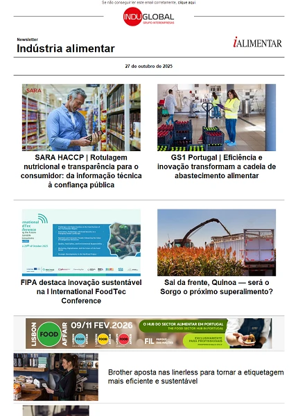 Newsletter iAlimentar