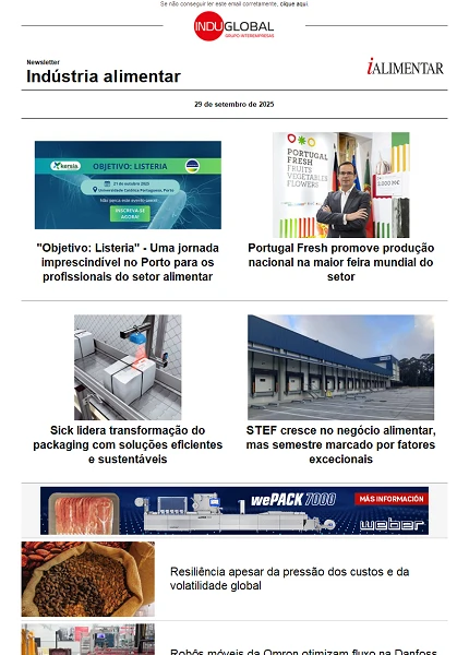 Newsletter iAlimentar
