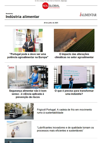 Newsletter iAlimentar