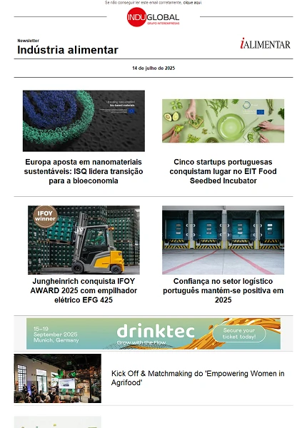Newsletter iAlimentar