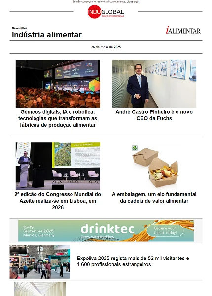 Newsletter iAlimentar