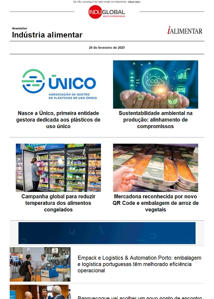 Newsletter iAlimentar