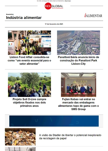 Newsletter iAlimentar