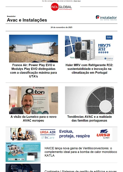 Newsletter O Instalador