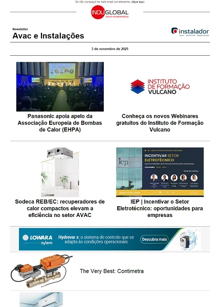 Newsletter O Instalador