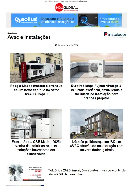 Newsletter O Instalador