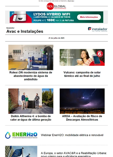 Newsletter O Instalador