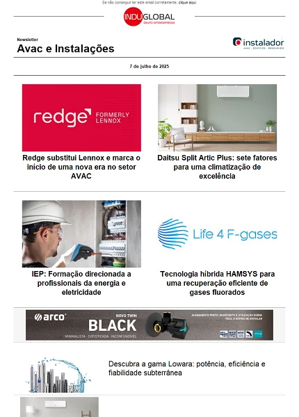 Newsletter O Instalador