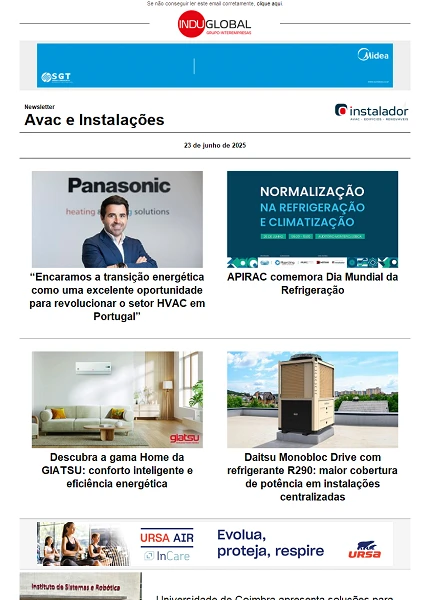 Newsletter O Instalador