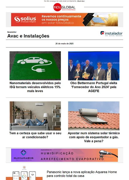 Newsletter O Instalador