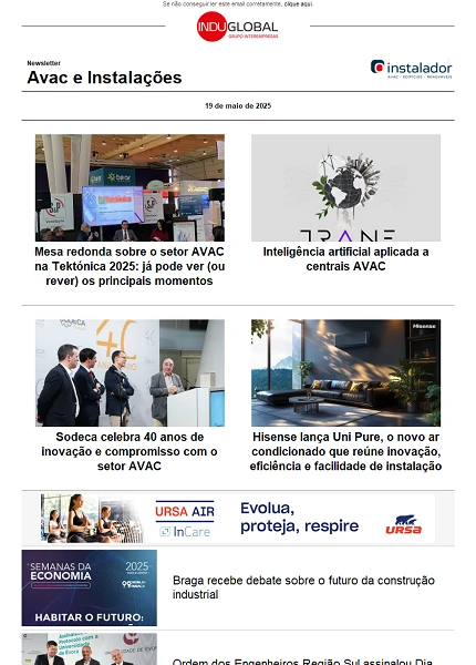 Newsletter O Instalador