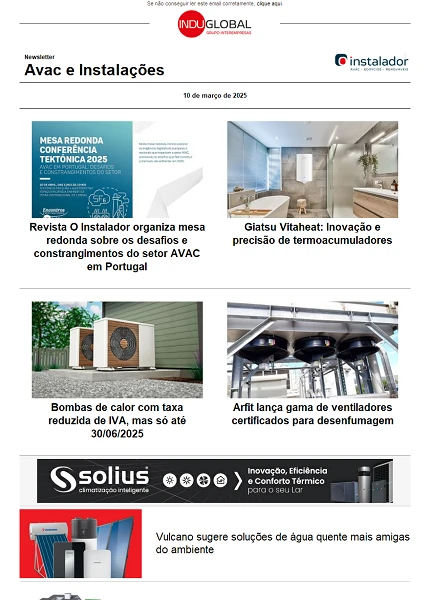 Newsletter O Instalador