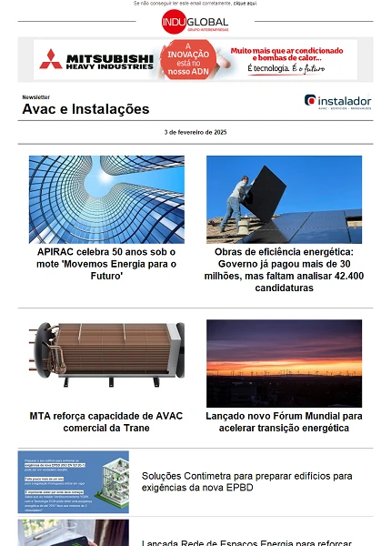 Newsletter O Instalador