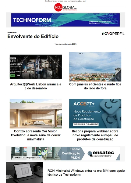 Newsletter NovoPerfil PT