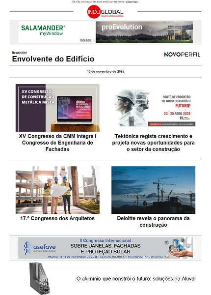 Newsletter NovoPerfil PT