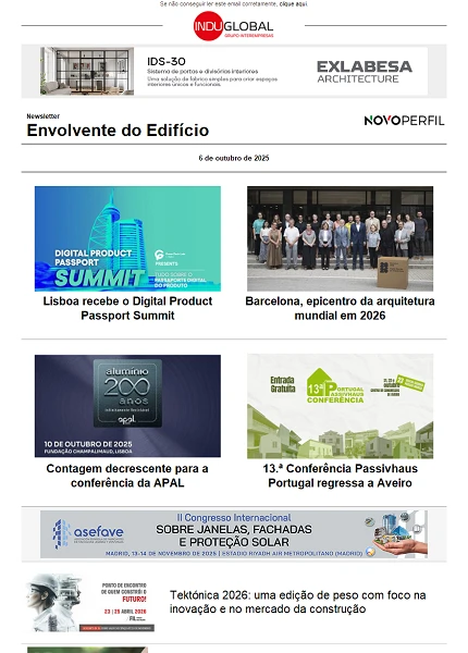 Newsletter NovoPerfil PT