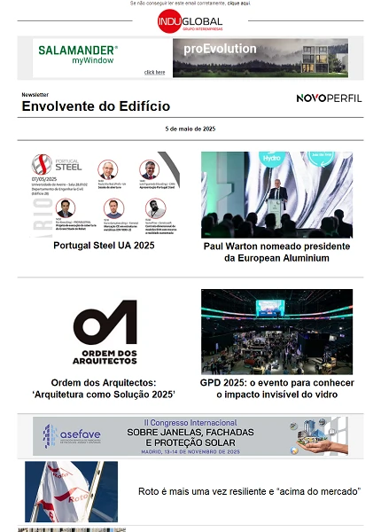 Newsletter NovoPerfil PT