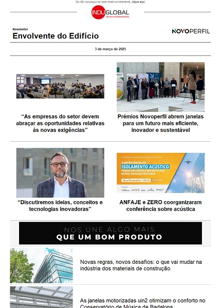 Newsletter NovoPerfil PT