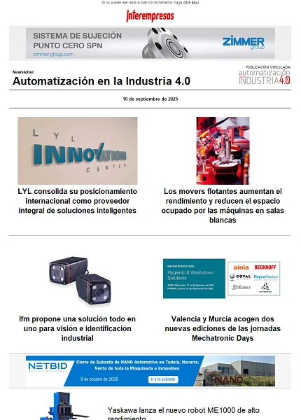 Newsletter Automatización y Componentes