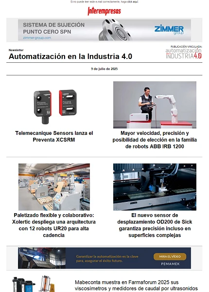 Newsletter Automatización y Componentes