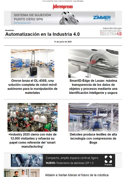 Newsletter Automatización y Componentes