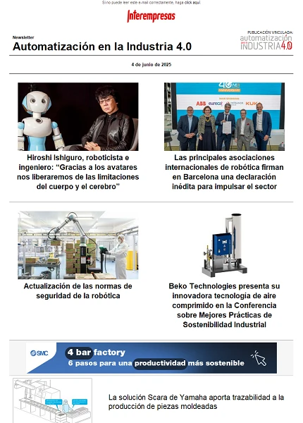 Newsletter Automatización y Componentes