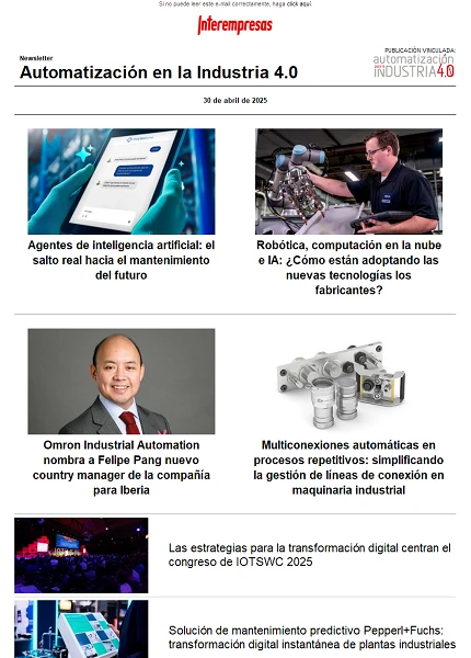 Newsletter Automatización y Componentes