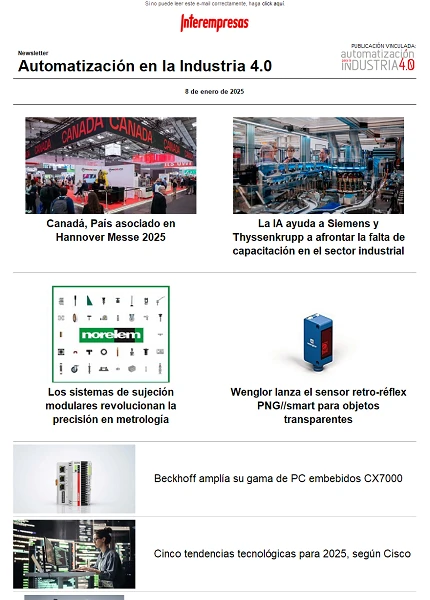 Newsletter Automatización y Componentes