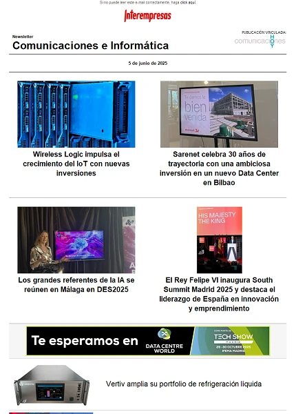 Newsletter Informática y Comunicaciones (Comunicaciones Hoy)