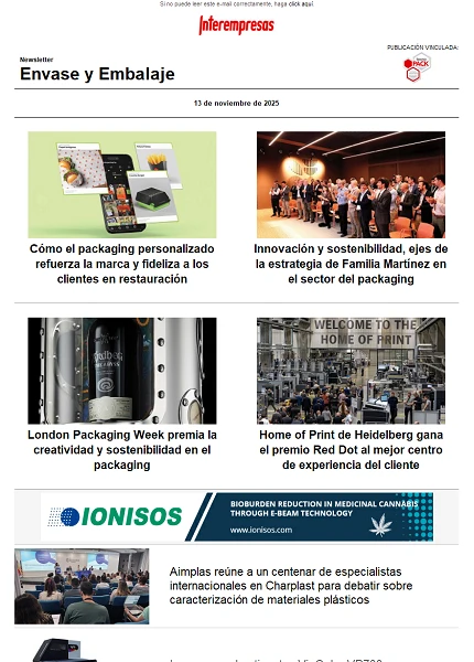 Newsletter Envase y Embalaje Newsletter Envase y Embalaje