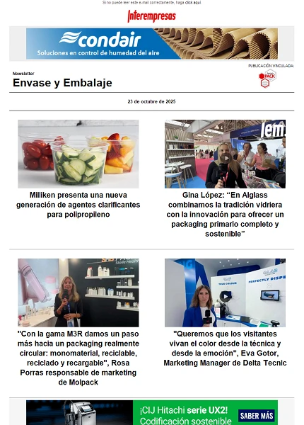 Newsletter Envase y Embalaje