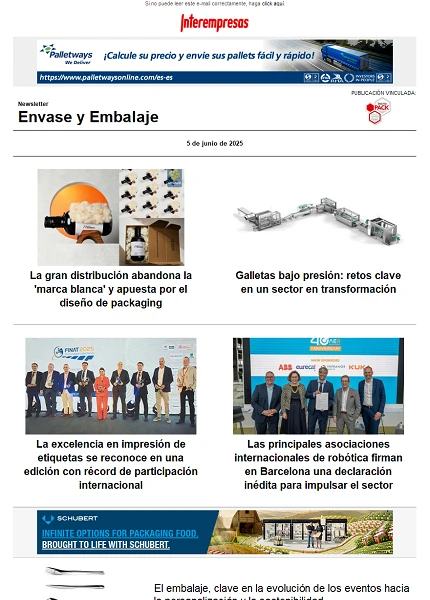 Newsletter Envase y Embalaje